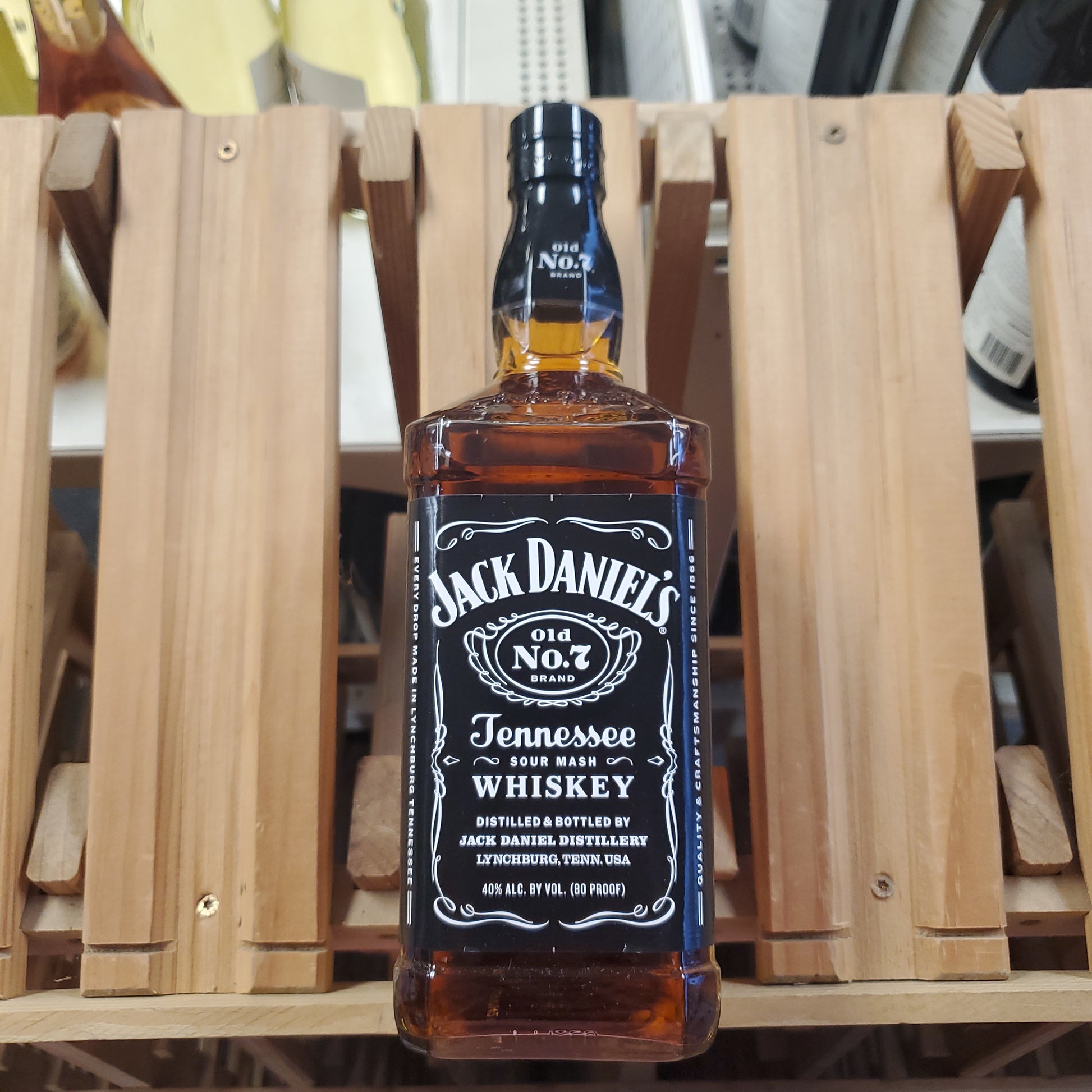 Jack Daniel's Old No. 7 Tennessee Whiskey 1L – Top Shelf Liquor Ithaca