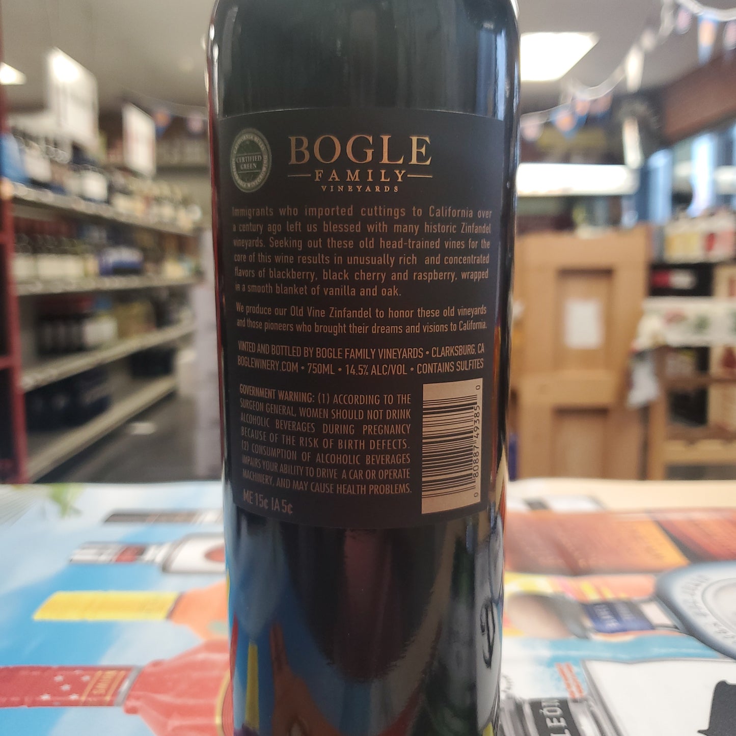 Bogle Old Vine Zinfandel 750ml