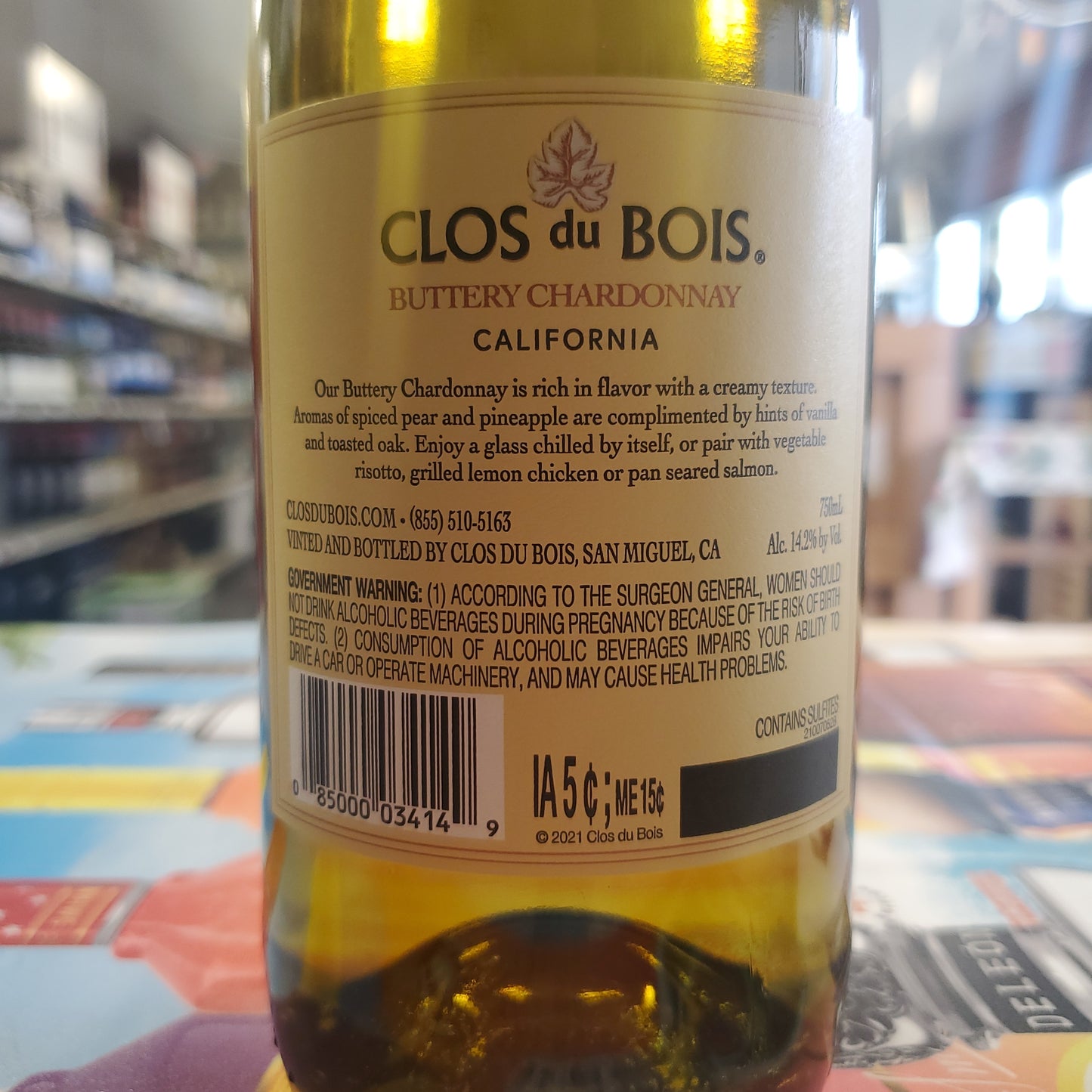 Clos Du Bois Buttery Chardonnay