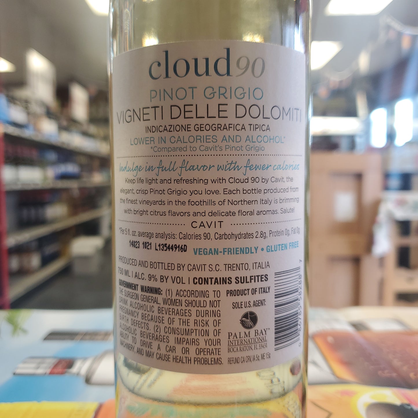 Cavit Pinot Grigio Cloud 90 750ml