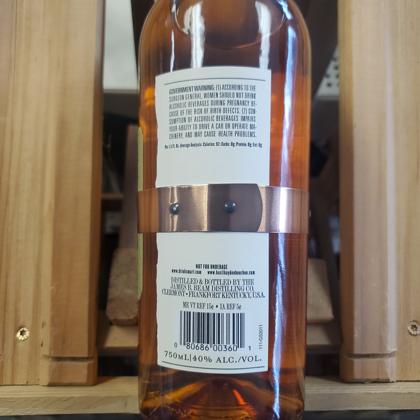 Basil Hayden Malted Rye 750ml