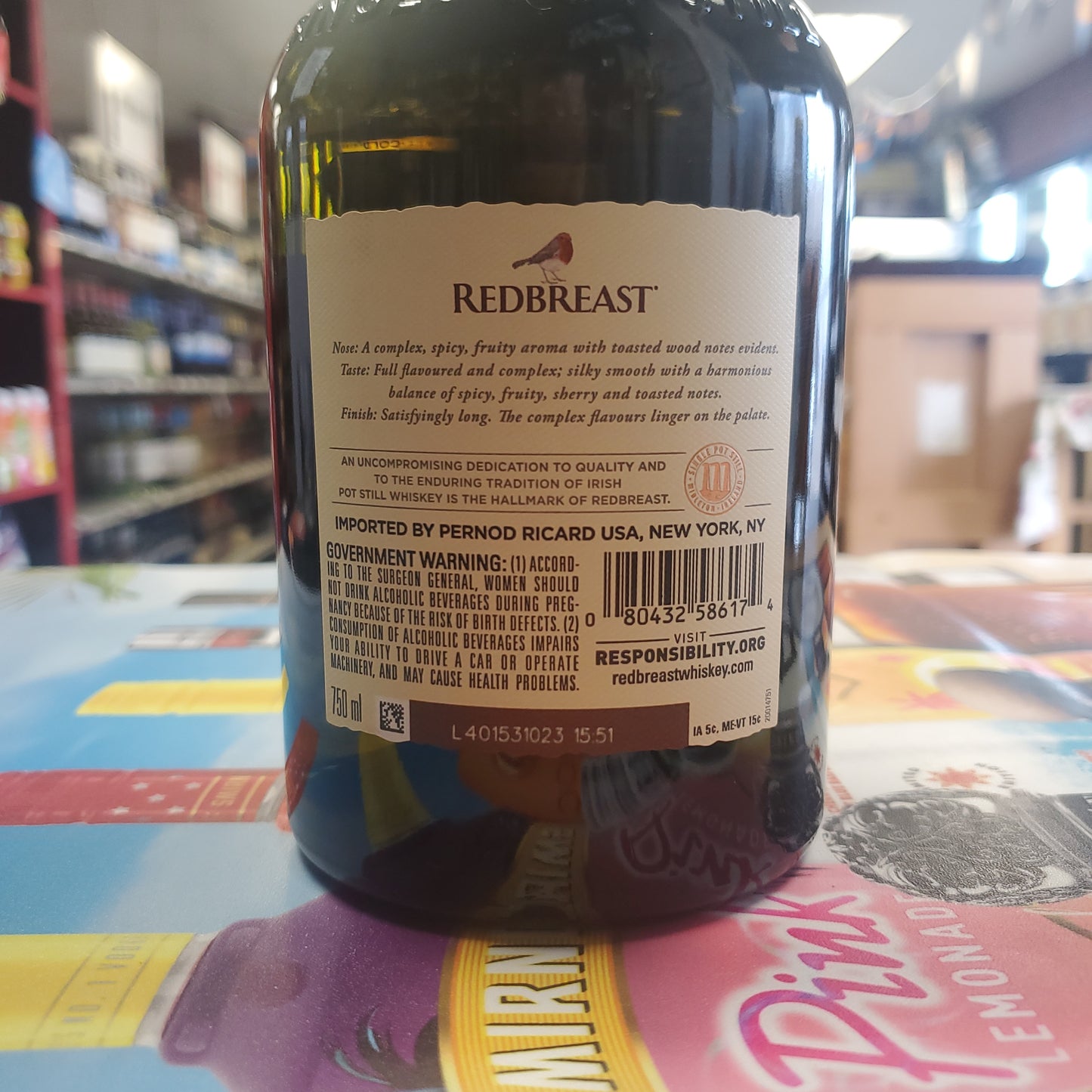 Redbreast Irish Whiskey 12Year 750ml