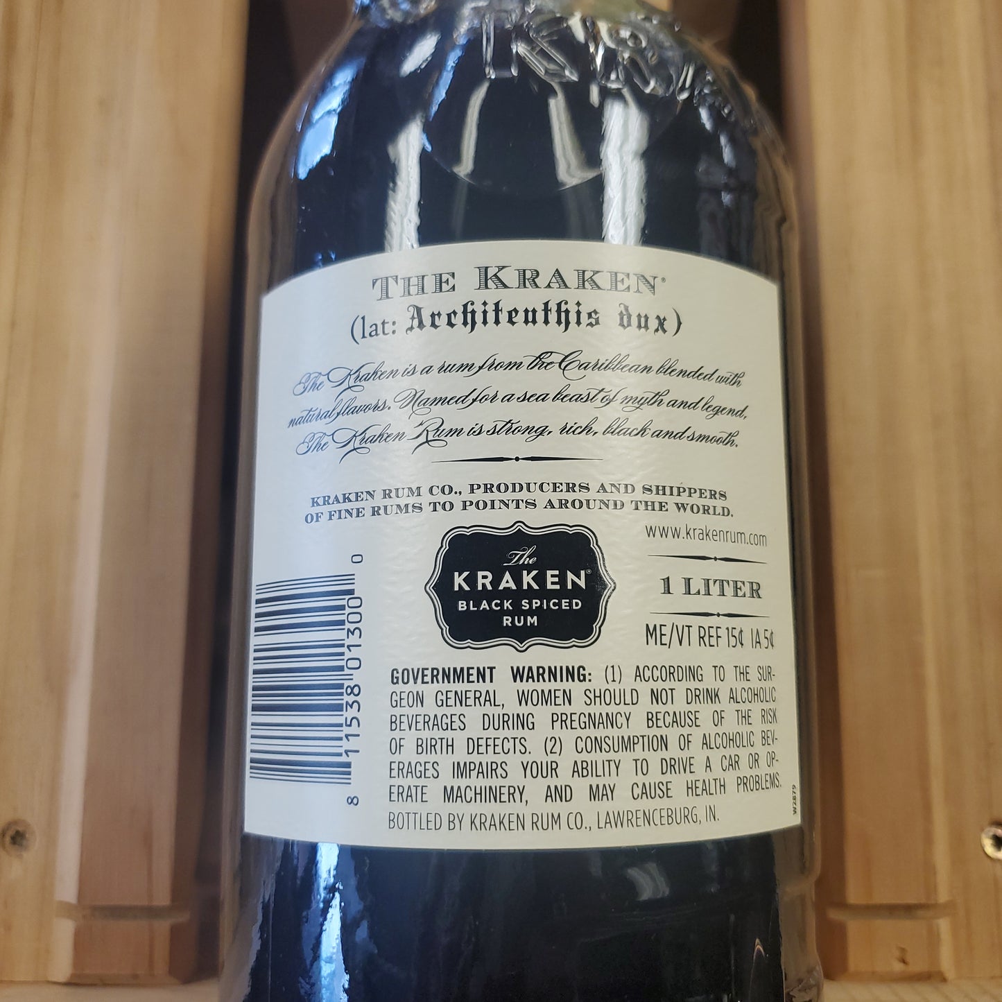 Kraken Black Spiced Rum 94 1L