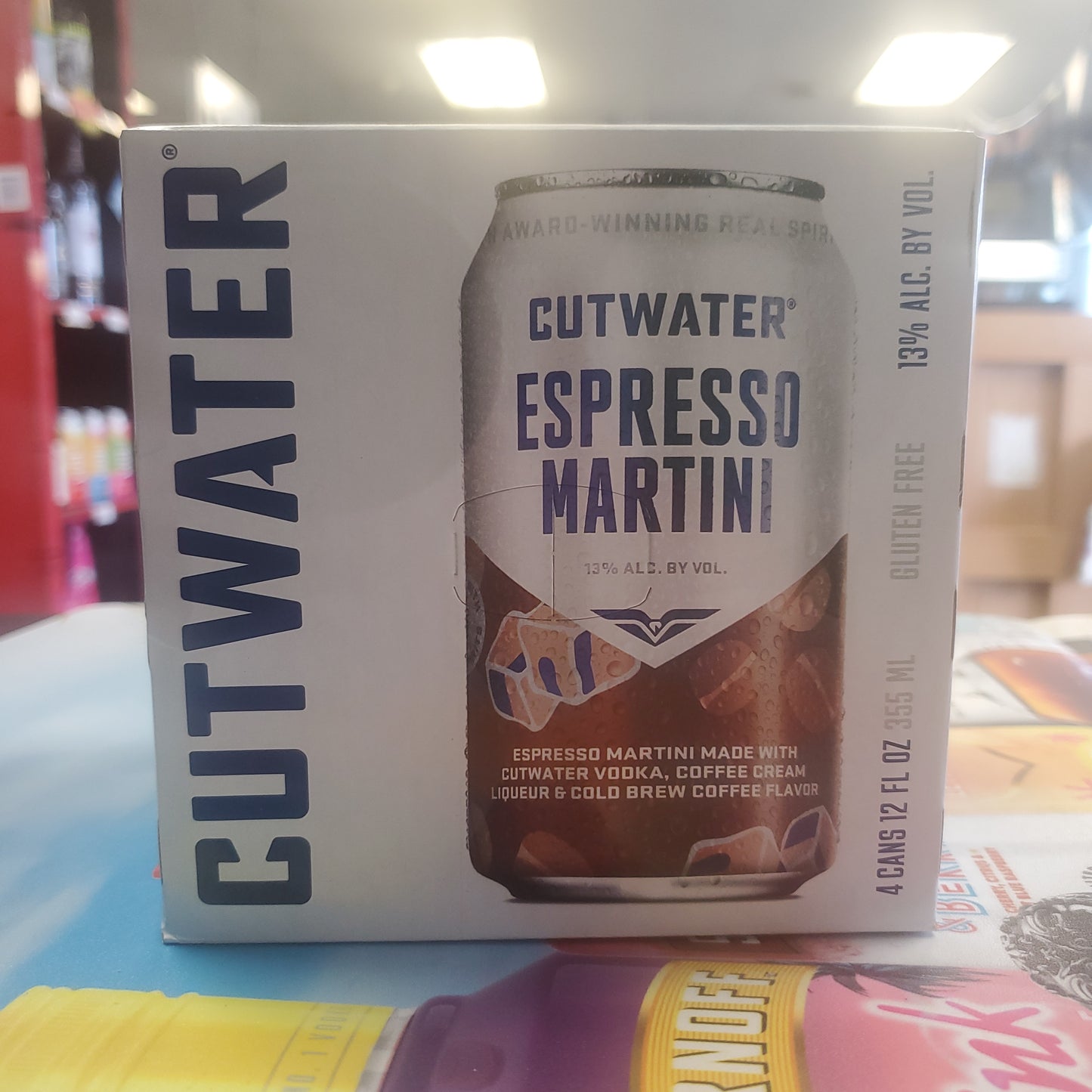 Cutwater Espresso Martini 355ml Can 4 Pack