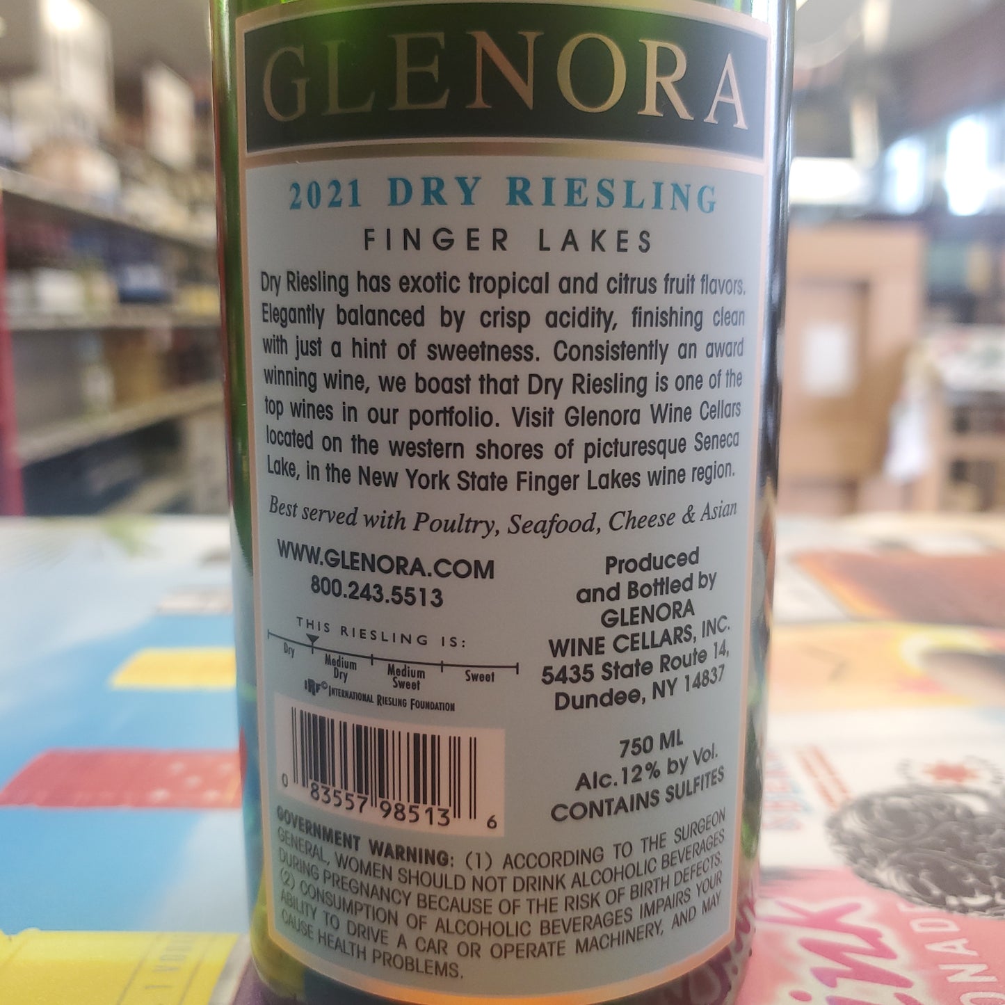 Glenora Dry Riesling 750ml