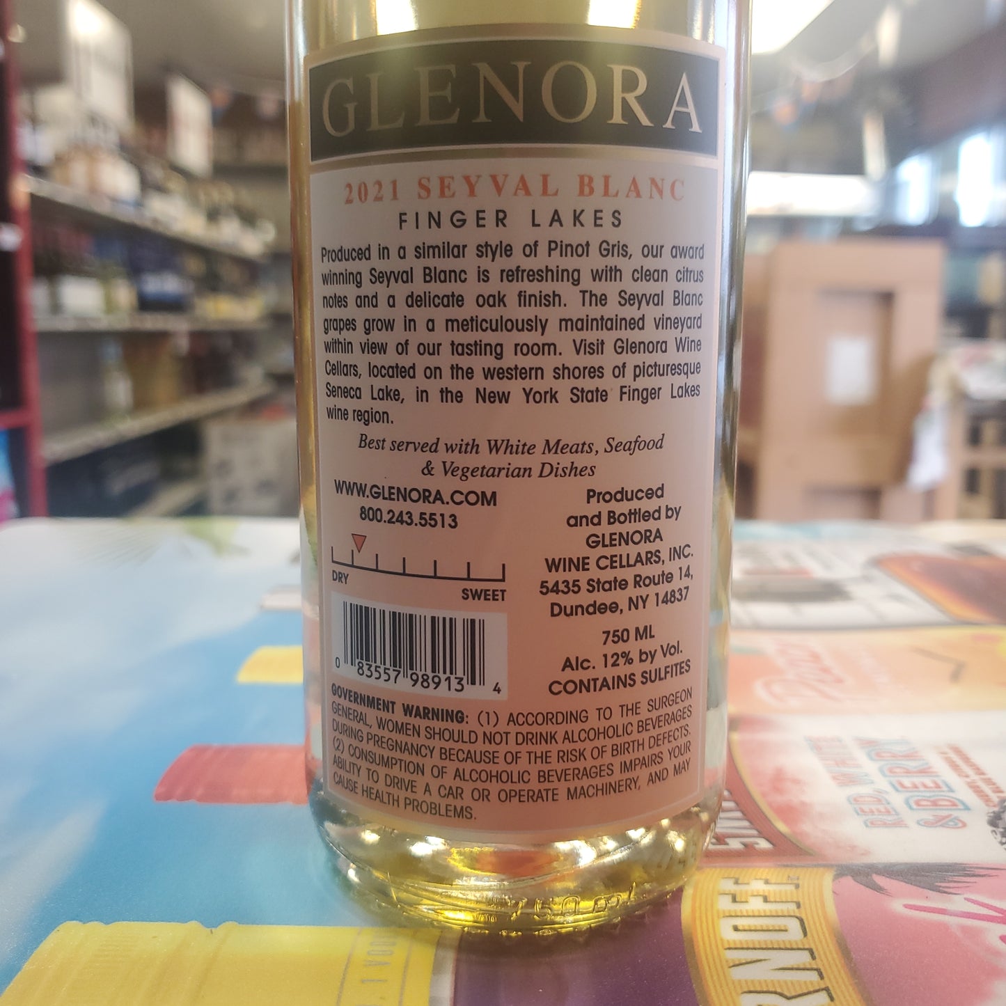 Glenora Seyval Blanc 750ml