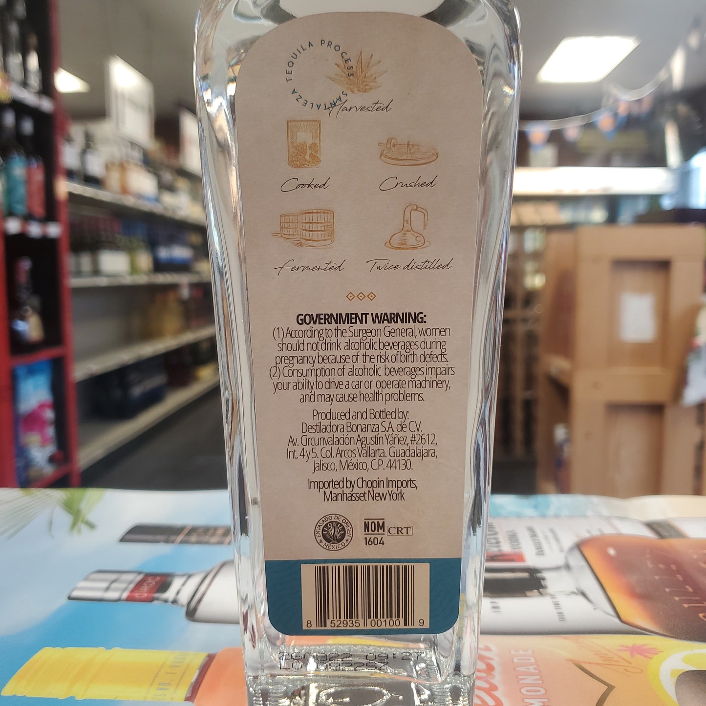 Santaleza Tequila Blanco 750ml