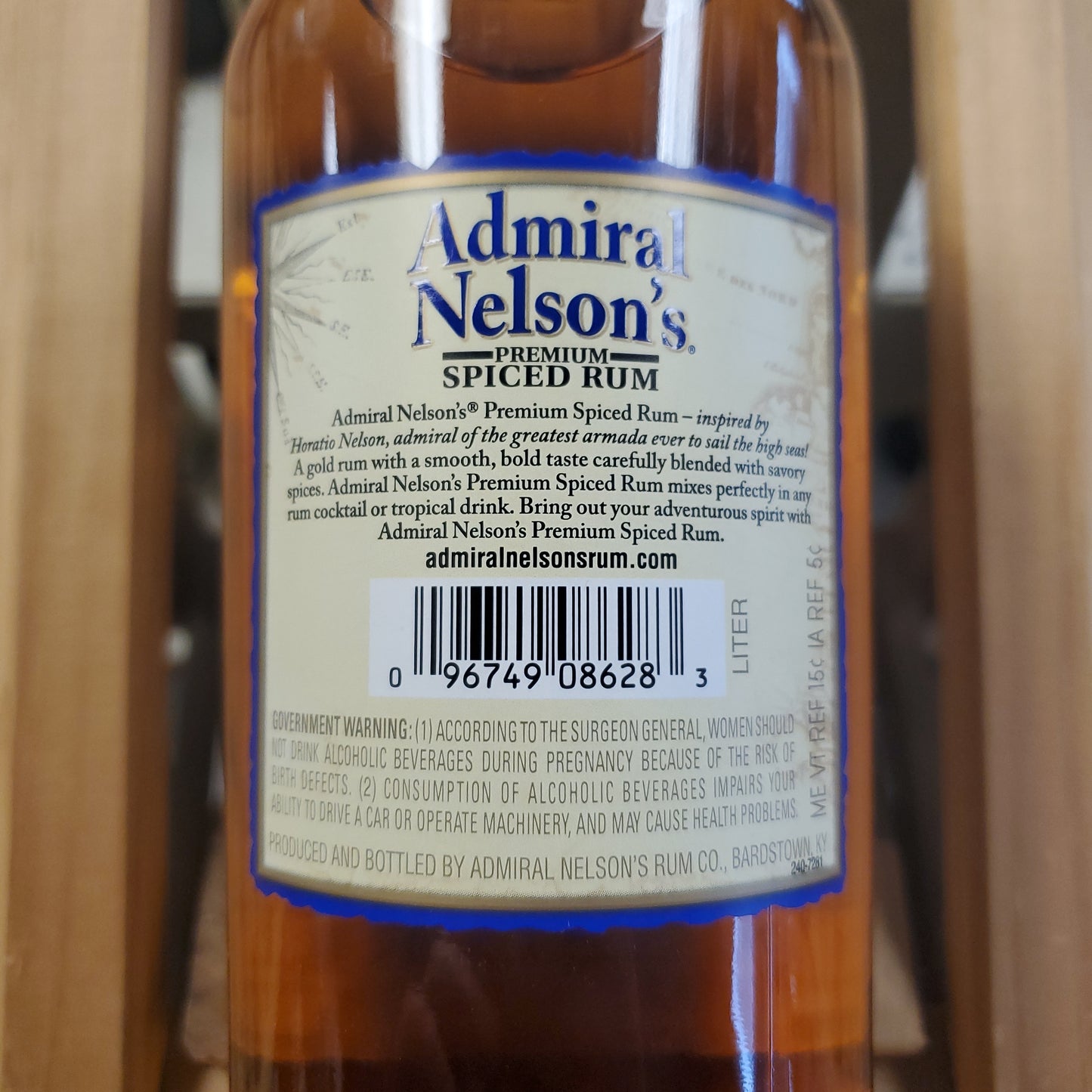 Admiral Nelson's Spiced Rum 1L