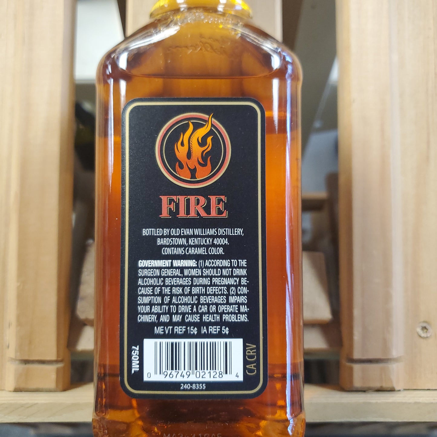 Evan Williams Fire Whiskey 750ml