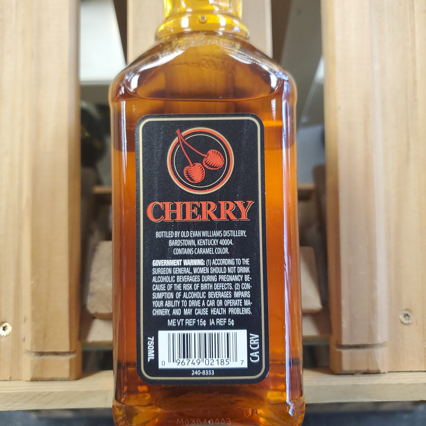 Evan Williams Cherry Whiskey 750ml