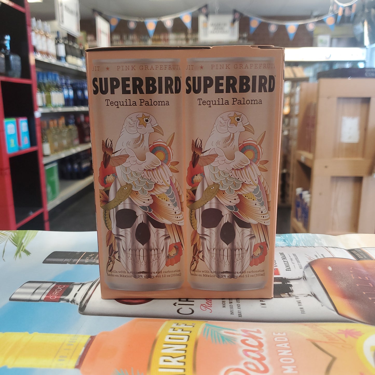 Superbird Tequila Paloma 355ml Can 4pack