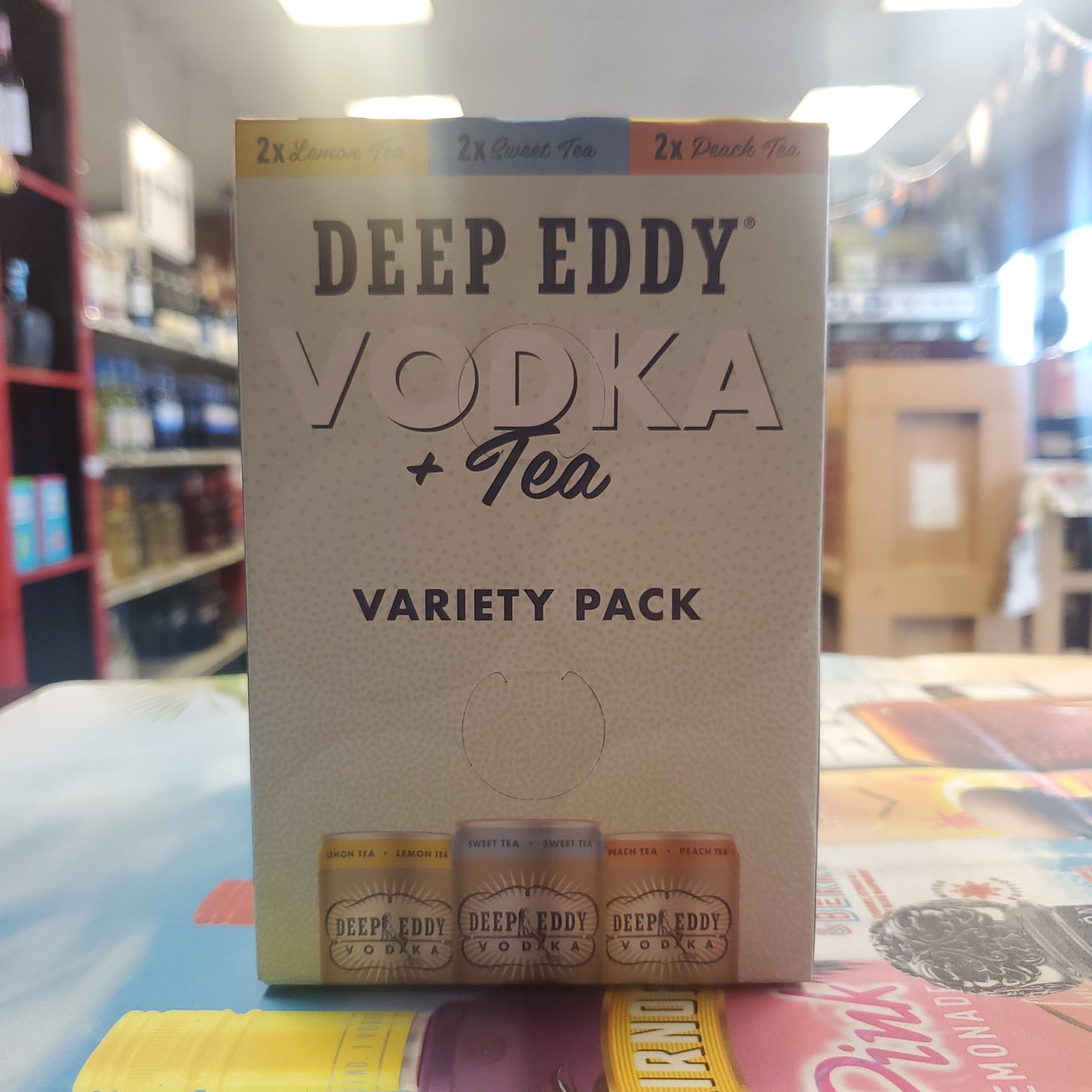 Deep Eddy Vodka & Tea 355ml Can Variety 6 Pack