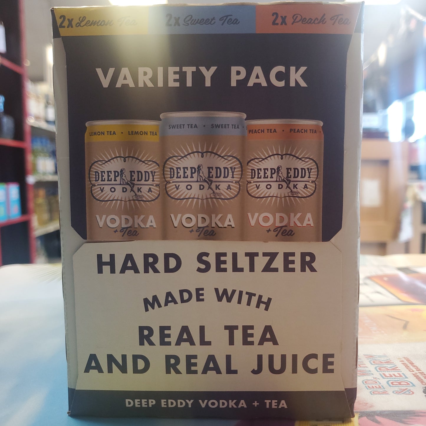 Deep Eddy Vodka & Tea 355ml Can Variety 6 Pack