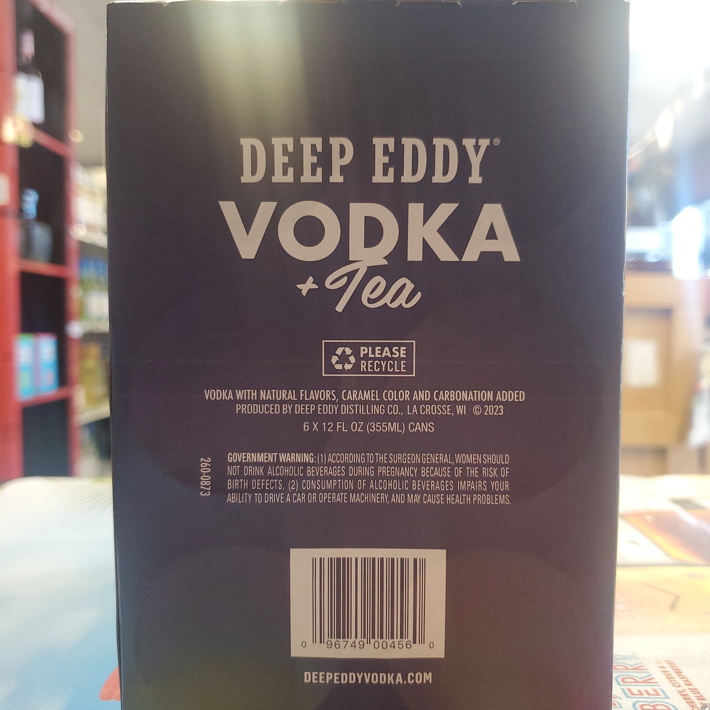 Deep Eddy Vodka & Tea 355ml Can Variety 6 Pack