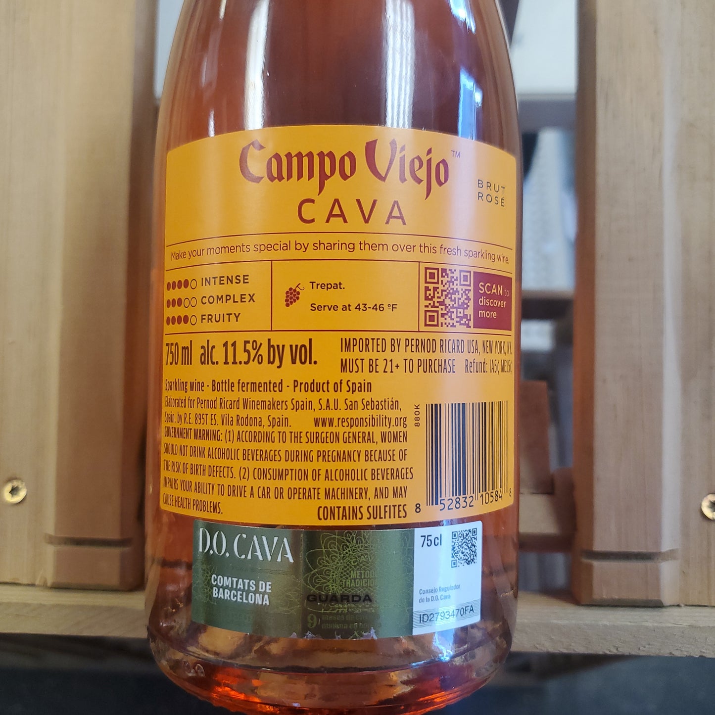 Campo Viejo Cava Brut Rose 750ml