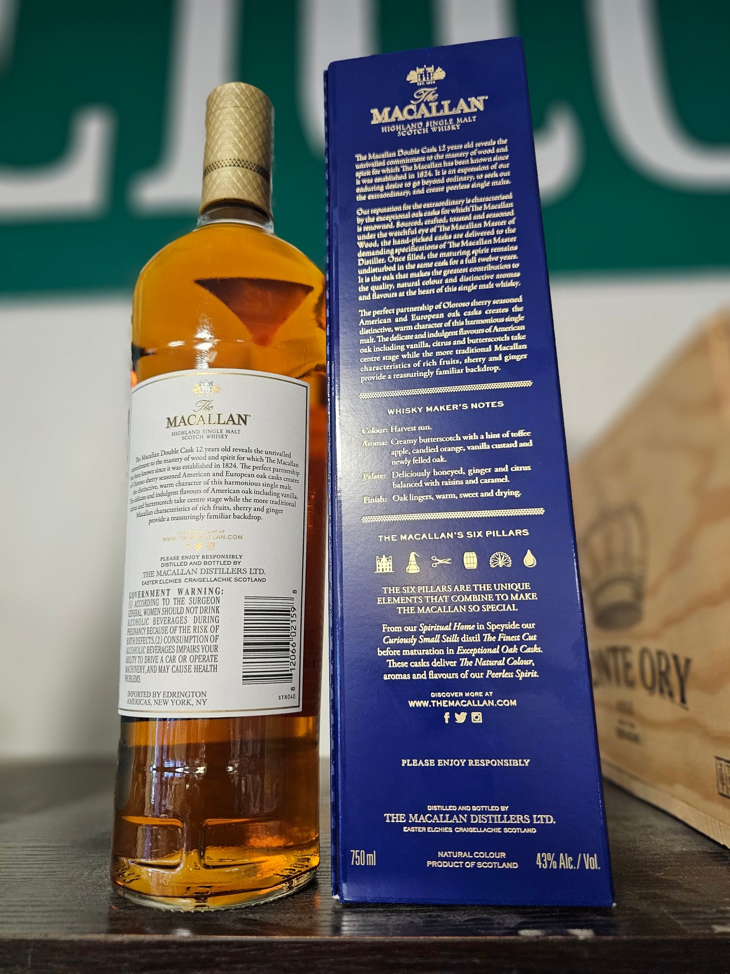 The Macallan Highland Single Malt Double Cask 12 year 750ml