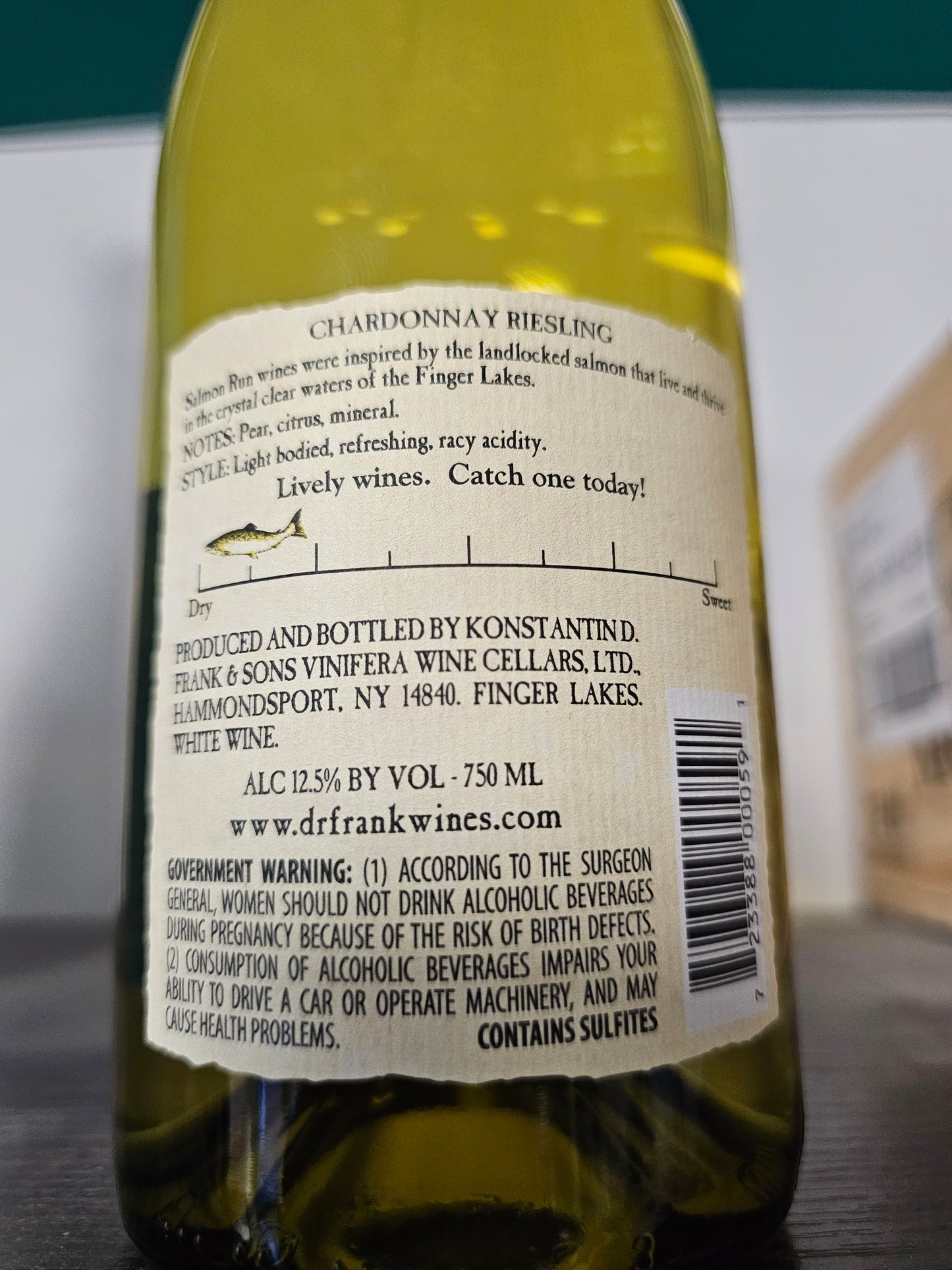 Salmon Run Chardonnay-Riesling 750ml