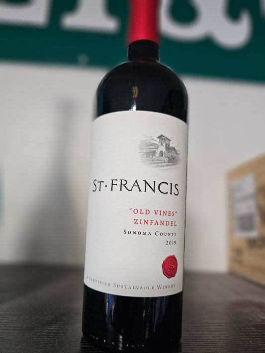 St. Francis Old Vine Zin 750ml 2019