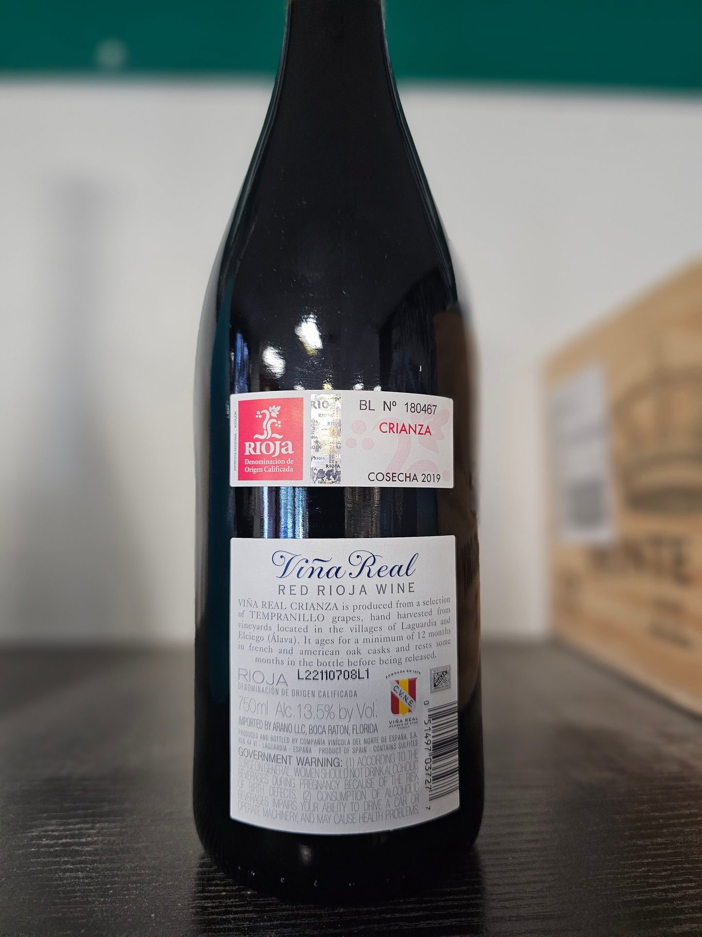 Viña Real Crianza Rioja 750ml 2019