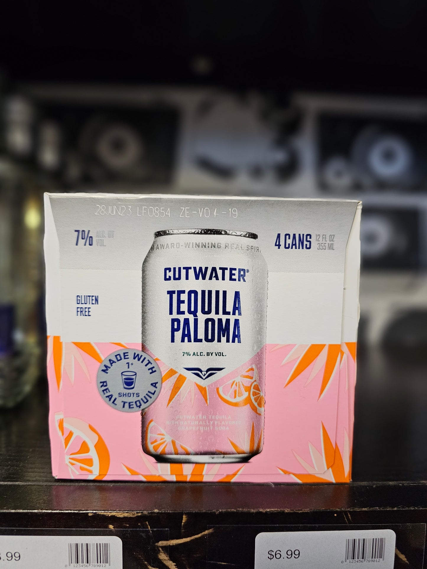 Cutwater Tequila Paloma 355ml Can 4 Pack