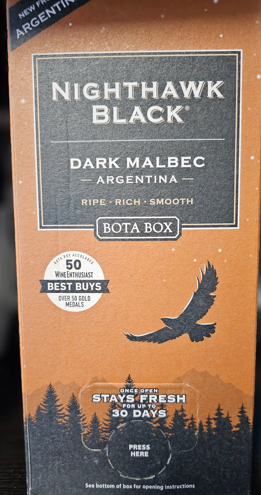 Bota Box Nighthawk Dark Malbec 3L