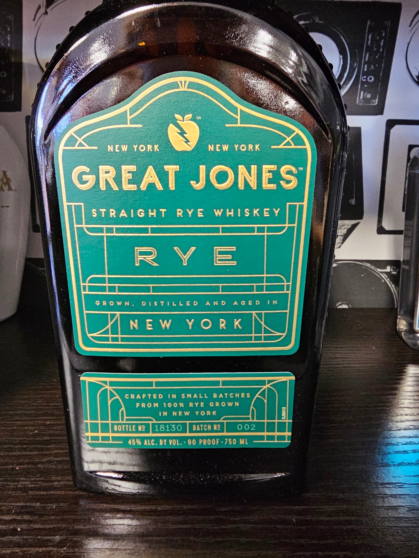 Great Jones Straight Rye Whiskey 750ml