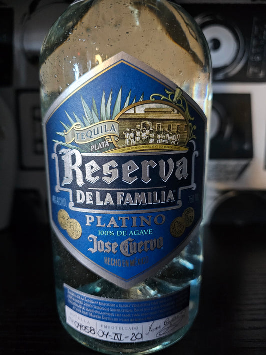 Jose Cuervo Platino Reserva Tequila 750ml