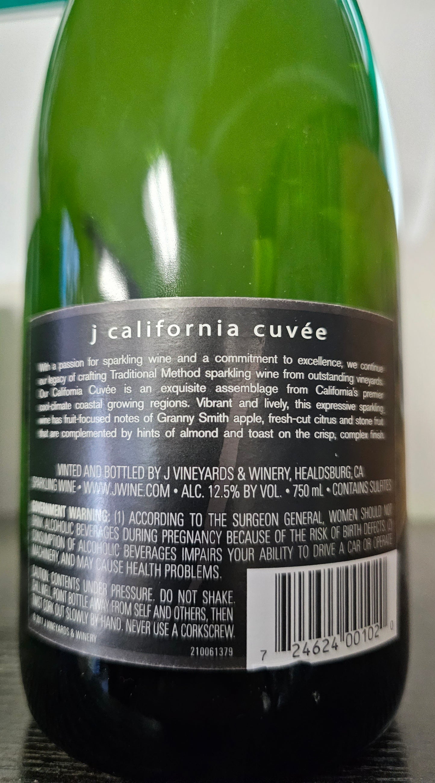 J Vineyards California Cuvee 750ml