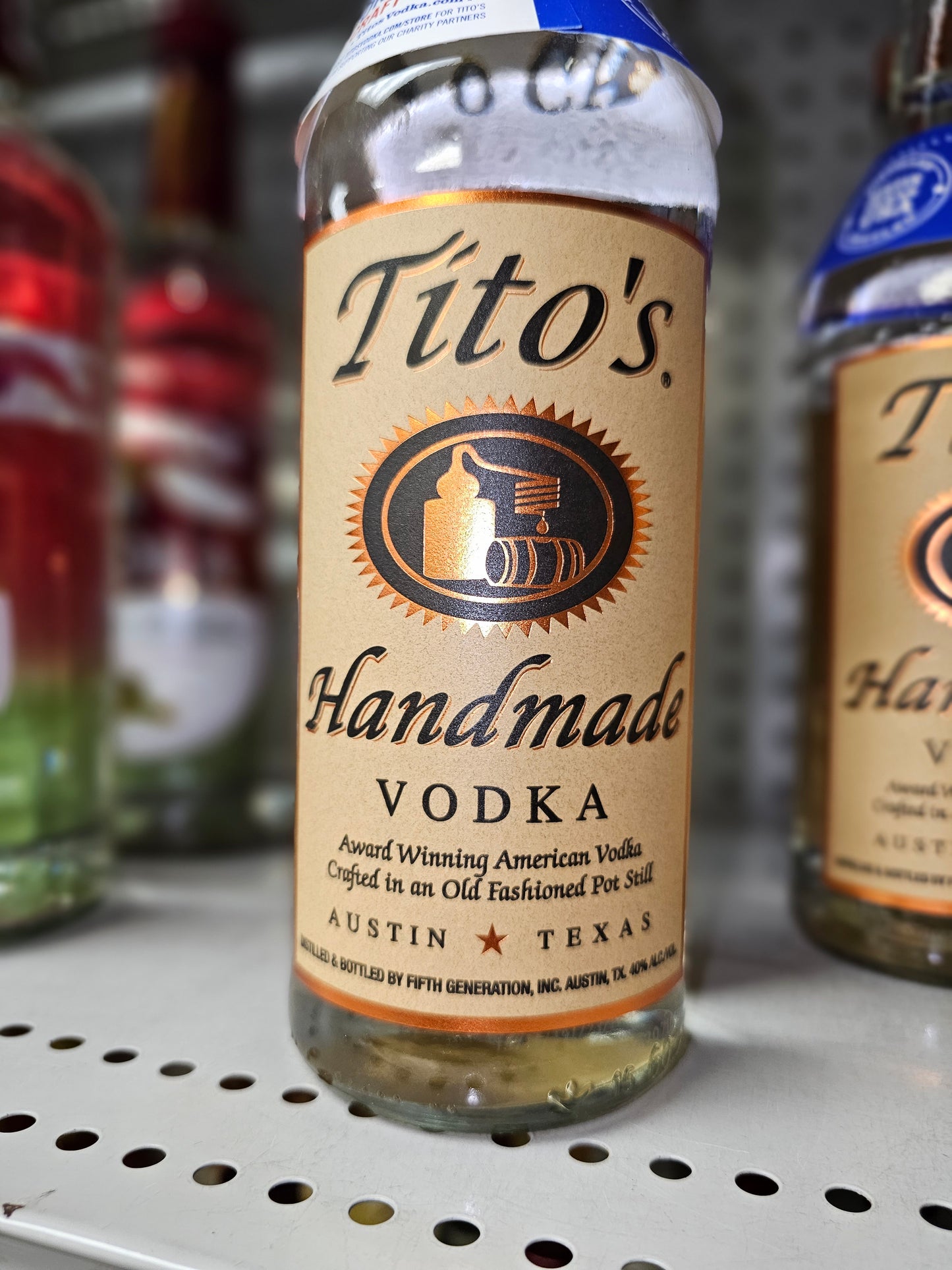 Tito's Vodka 750ml Top Shelf Liquor Ithaca