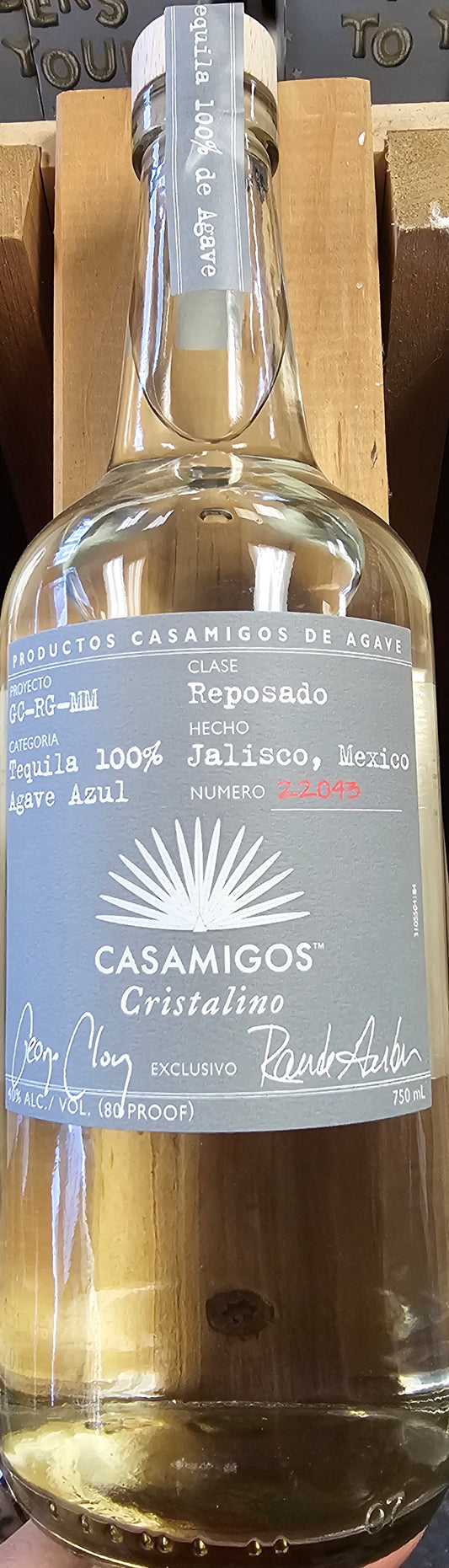 Casamigos Cristalino Reposado Tequila 750ml