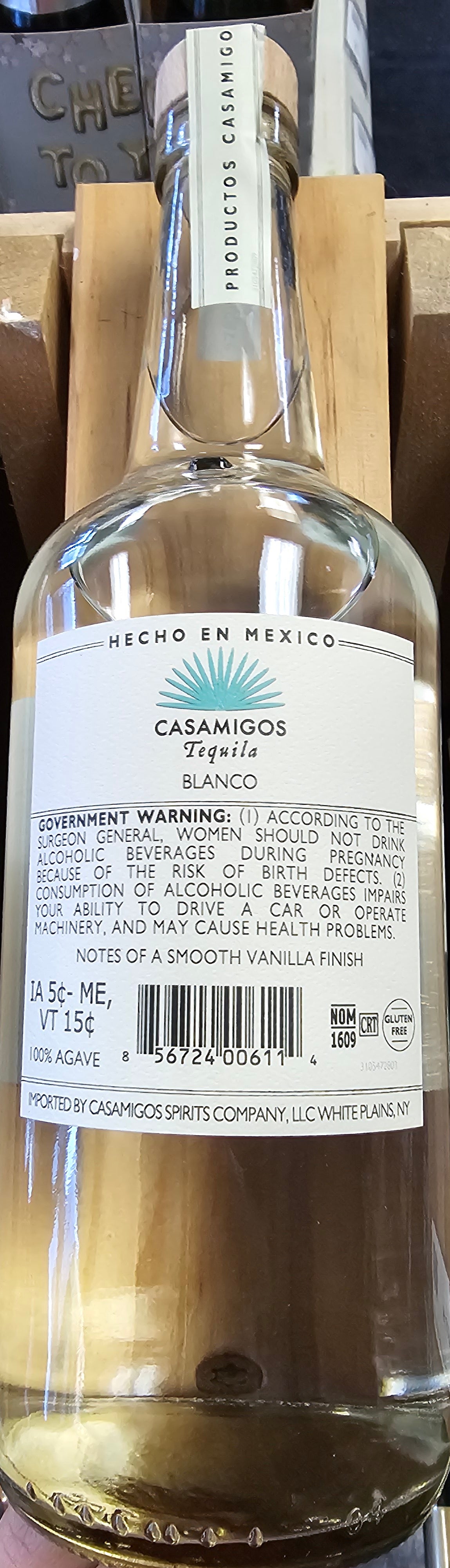 Casamigos Blanco Tequila 750ml