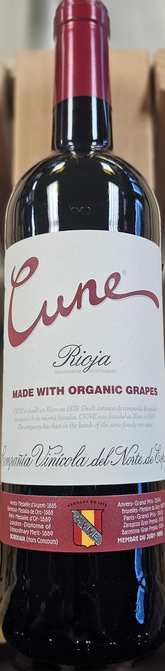 Cune Organic Rioja 750ml 2020