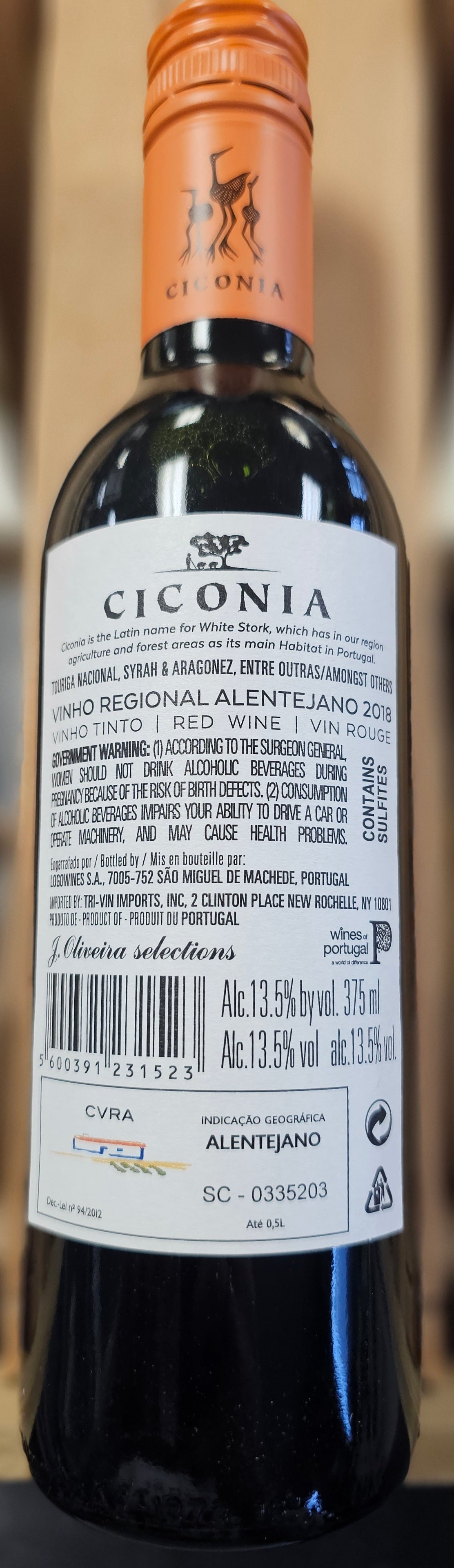 Ciconia Touriga Nacional 375ml