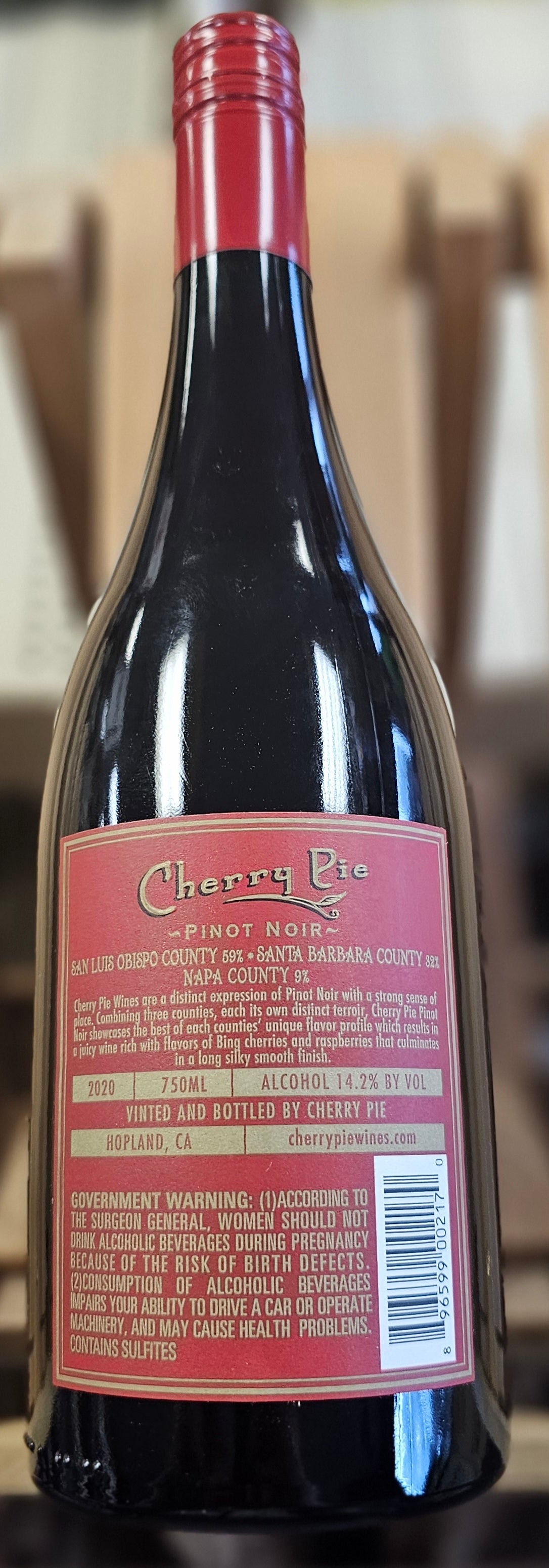 Cherry Pie Noir Tri County 750ml