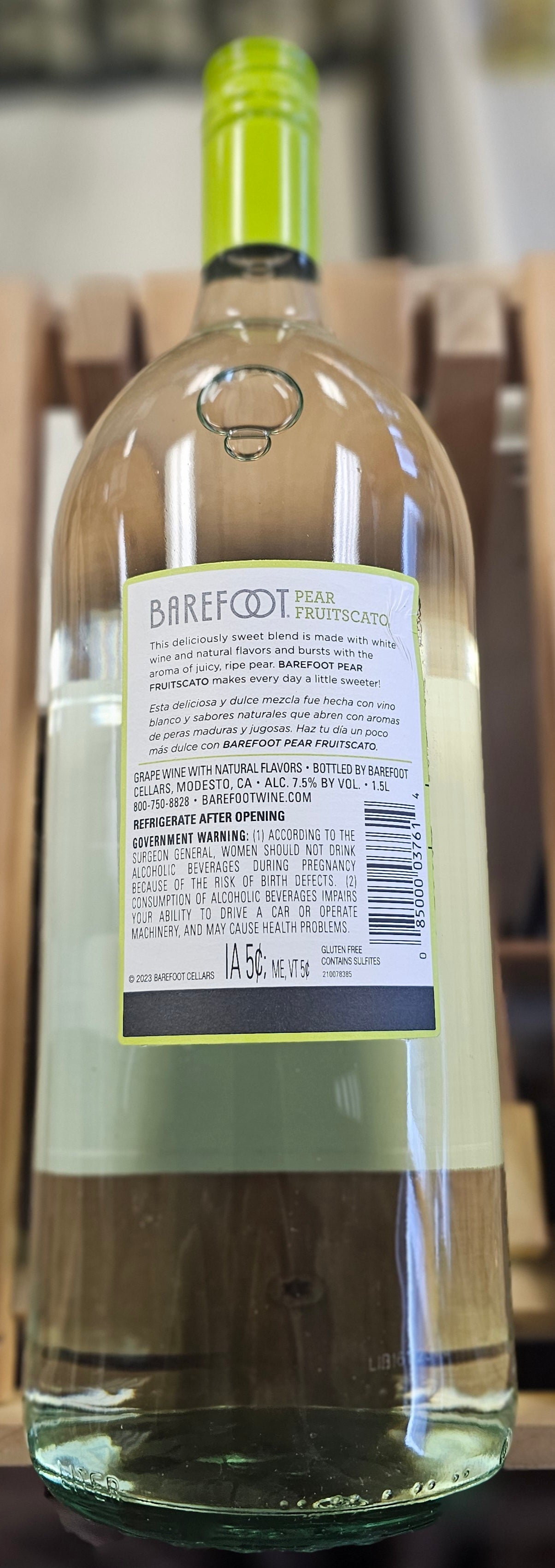 Barefoot Fruitscato Pear 1.5L