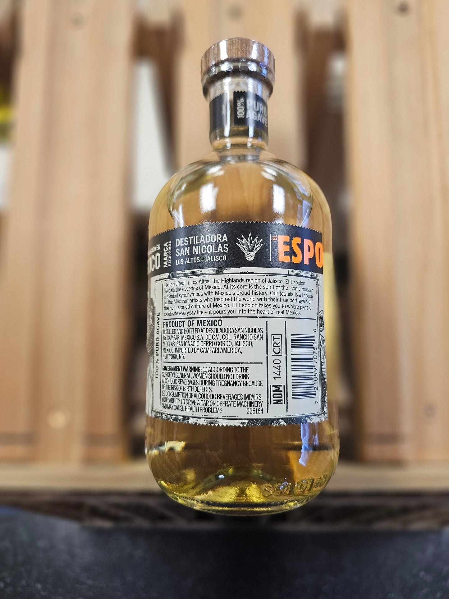 Espolon Reposado Tequila 750ml