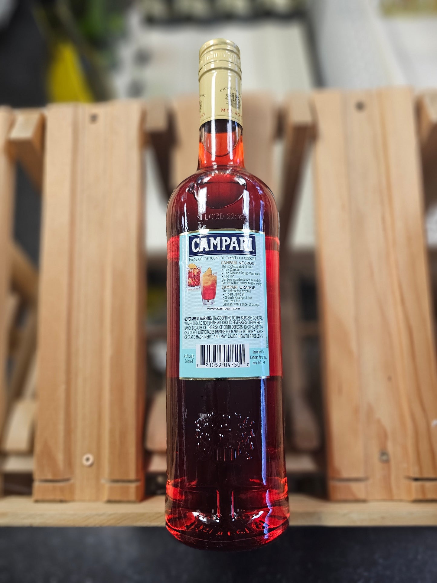 Campari Apiritivo Liqueur 750ml