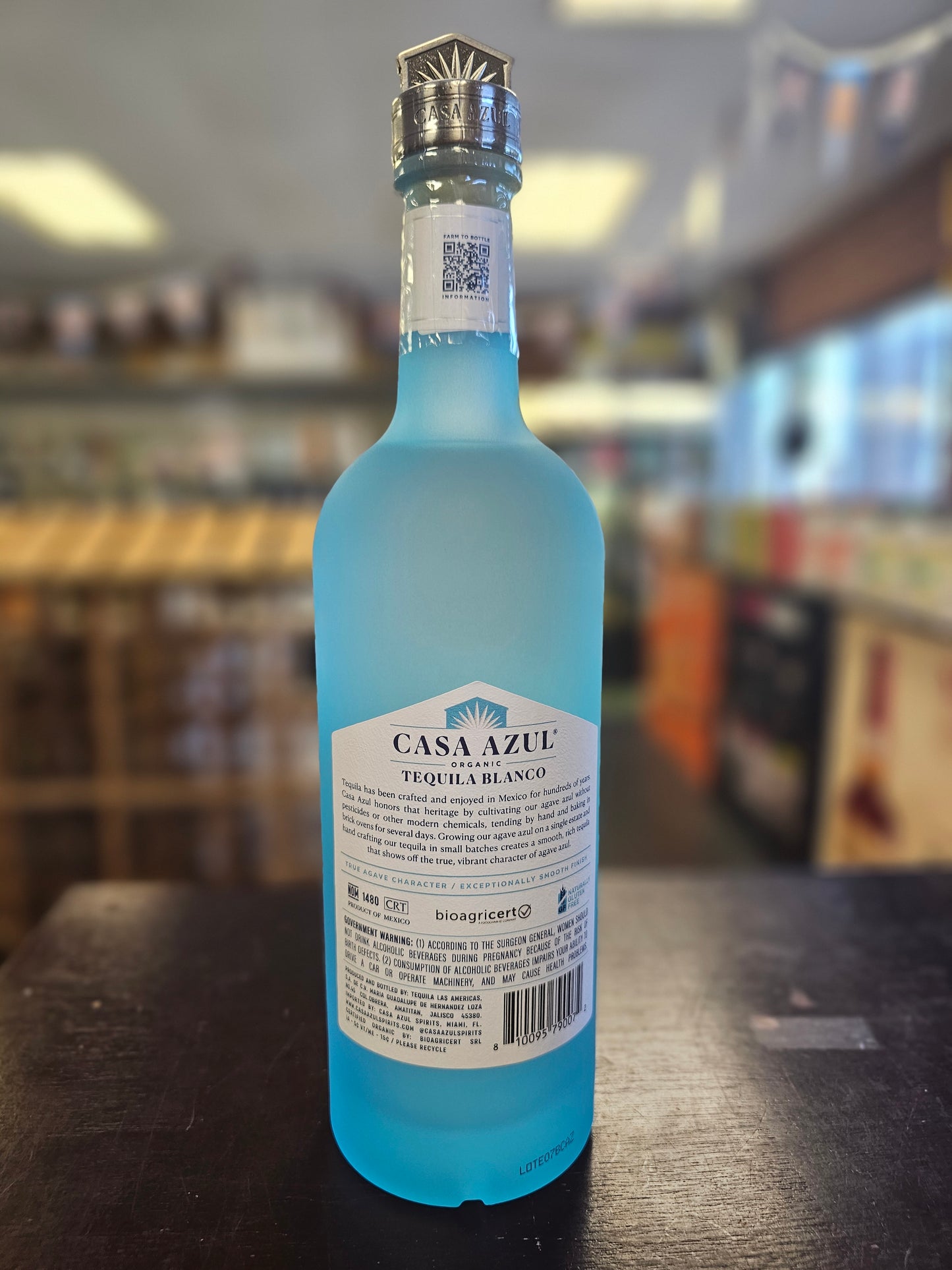 Casa Azul Tequila Blanco 750ml