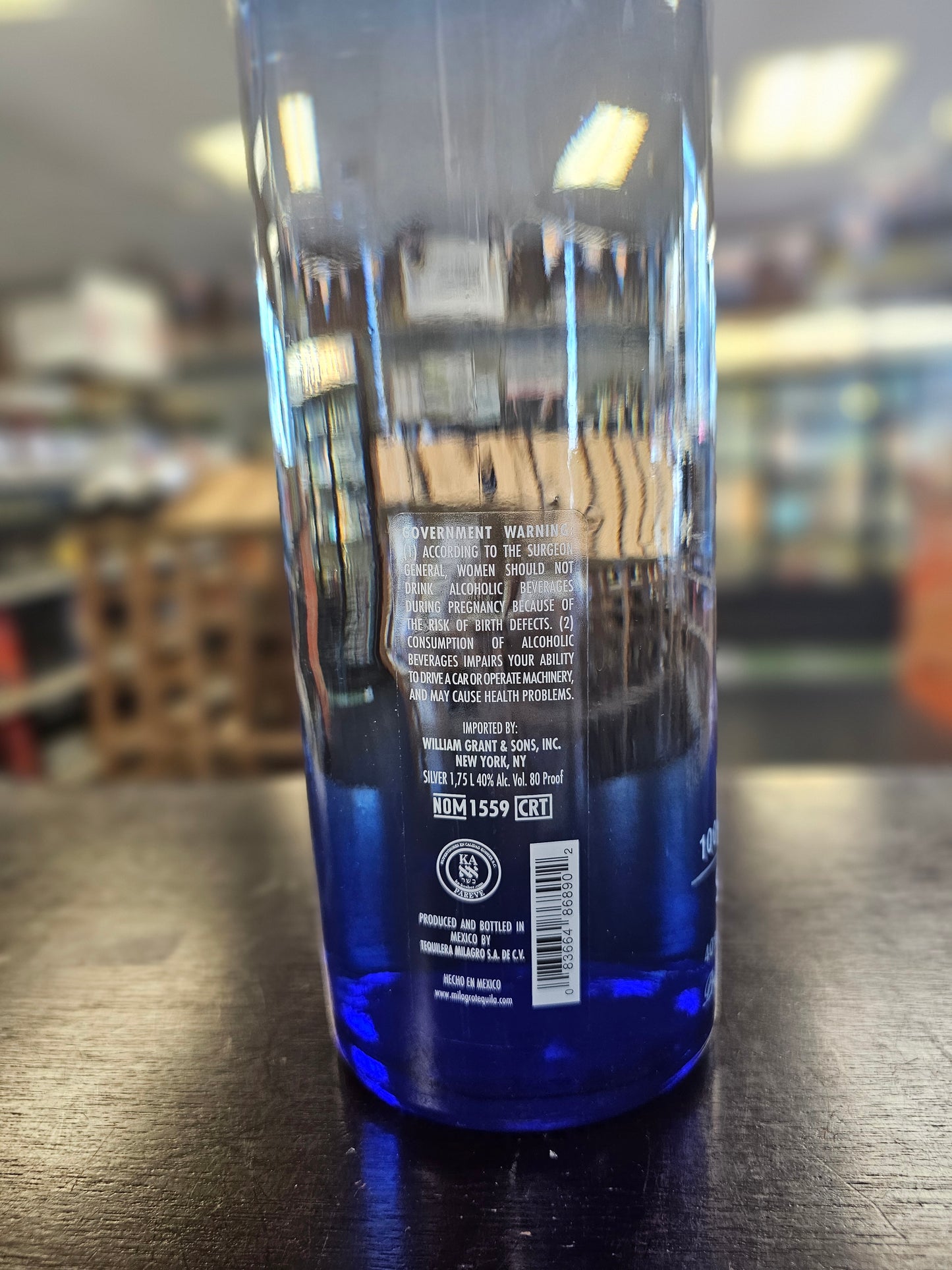 Milagro Silver Tequila 1.75L