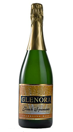 Glennora Fermented In Bottle Peach Spumante Sparkling Wine 750ml