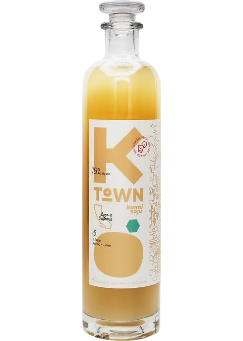 Yobo Ktown Pear Perilla Lime Soju 750ml