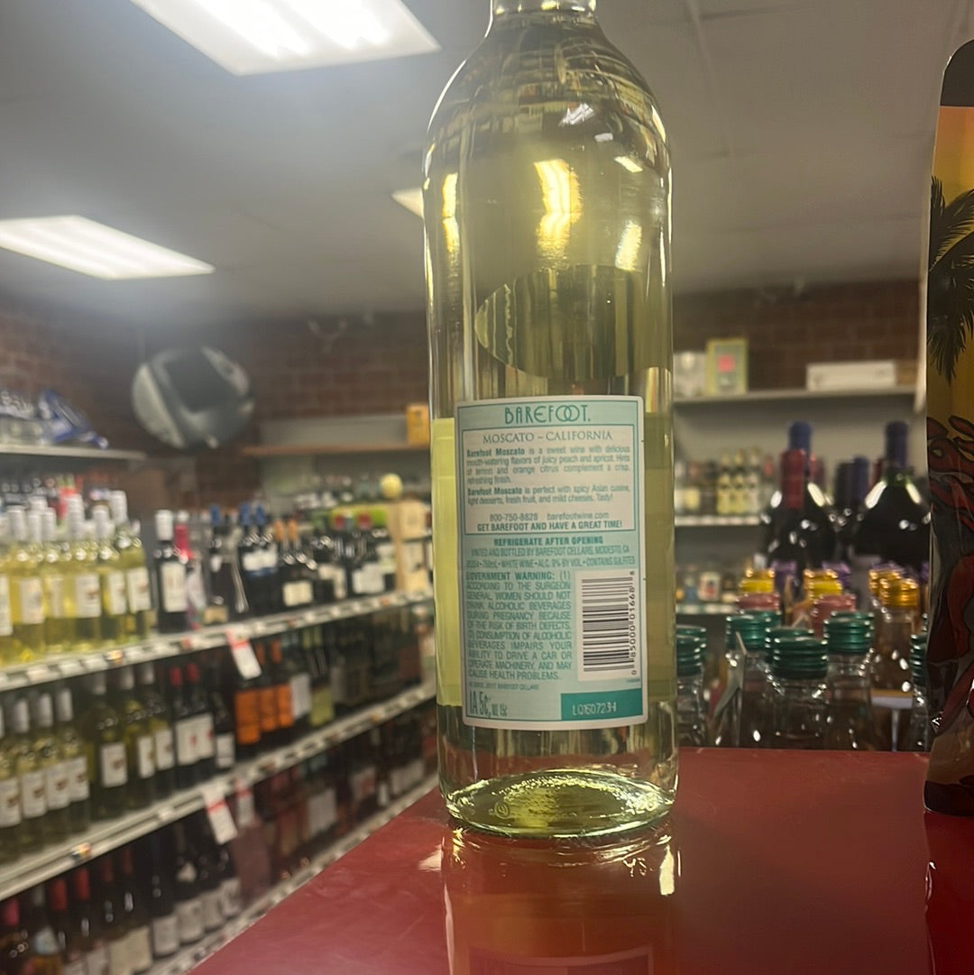 Barefoot Moscato 750ml