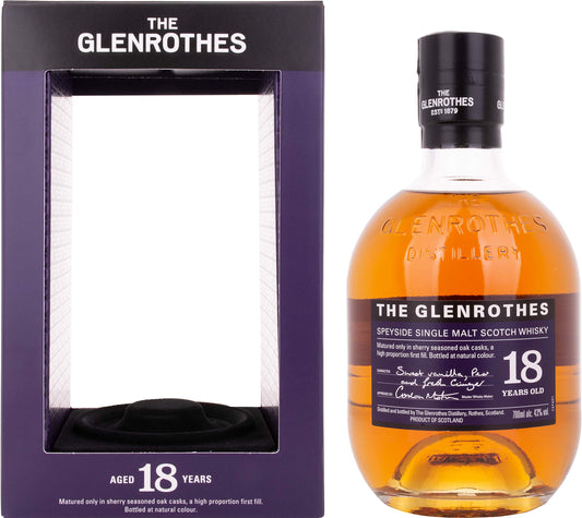 The Glenrothes 18 Year Speyside Single Malt Scotch