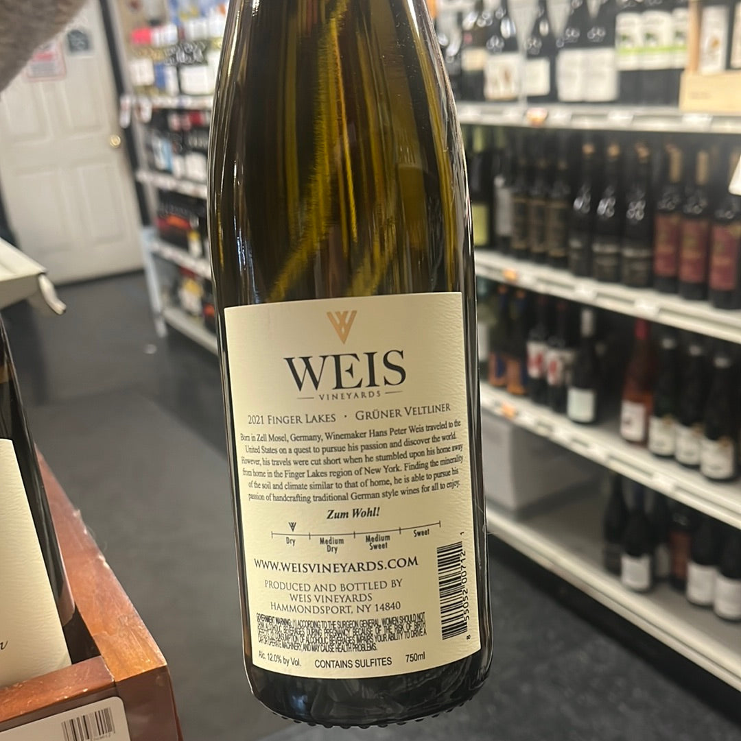 Weis Vineyards Gruner Veltliner 750ml