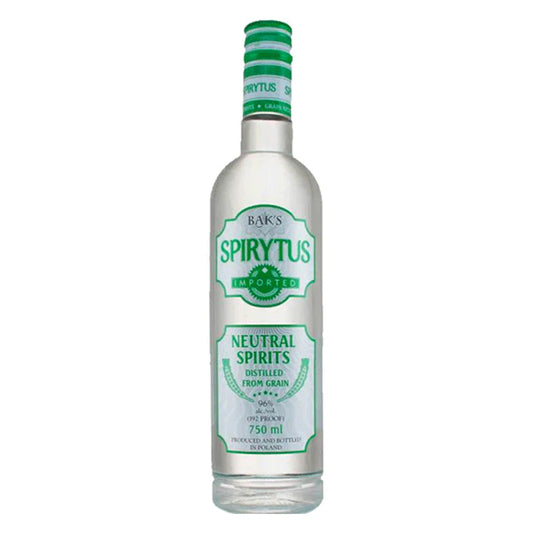 Bak's Spirytus 192 Proof Neutral Spirits 750ml