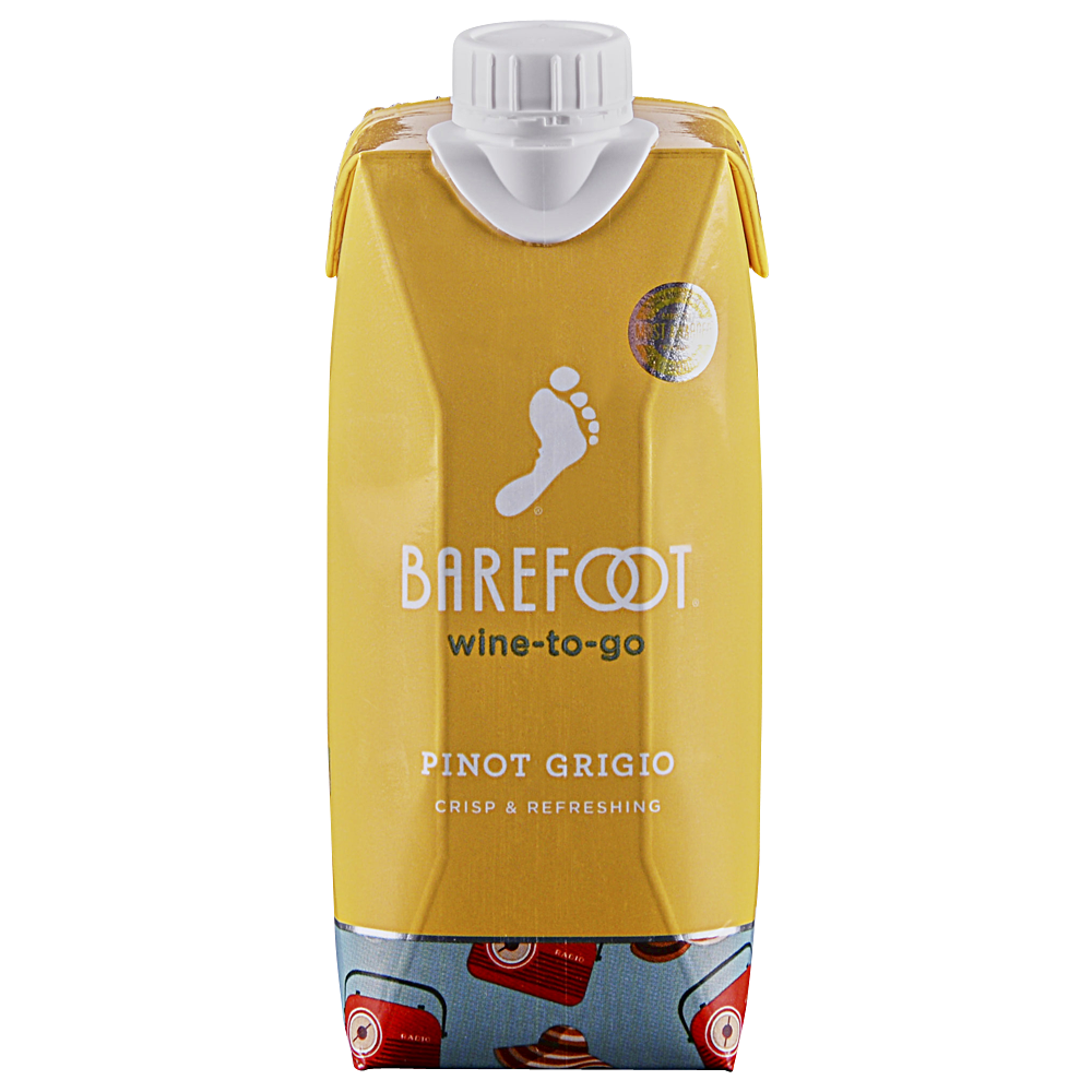 Barefoot Pinot Grigio 500ML Juicebox Box