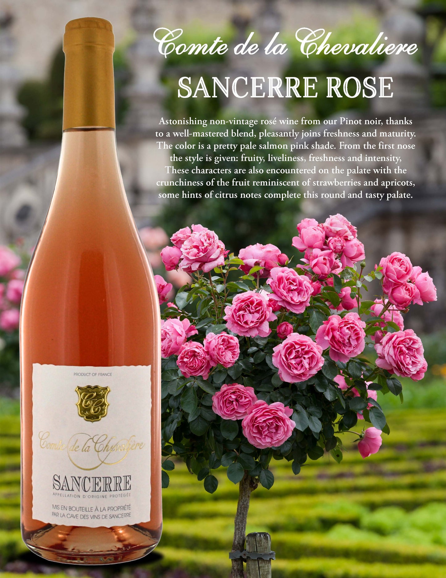 Sancerre Comte de la Chevaliere Rose 750ml