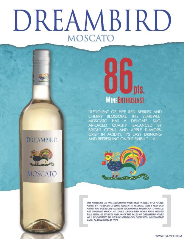 Dreambird Moscato 750ml