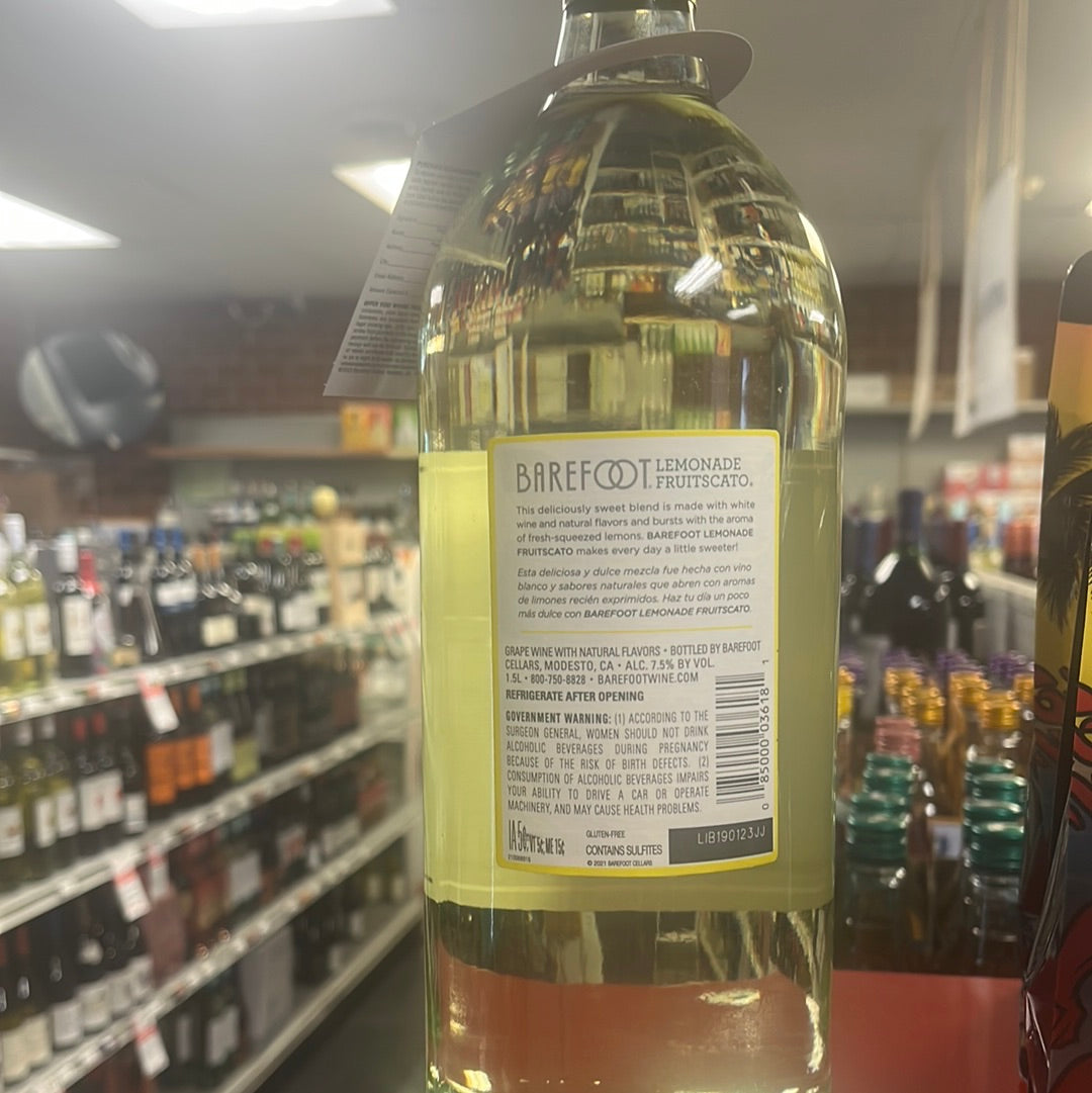 Barefoot Fruitscato Lemonade 1.5L