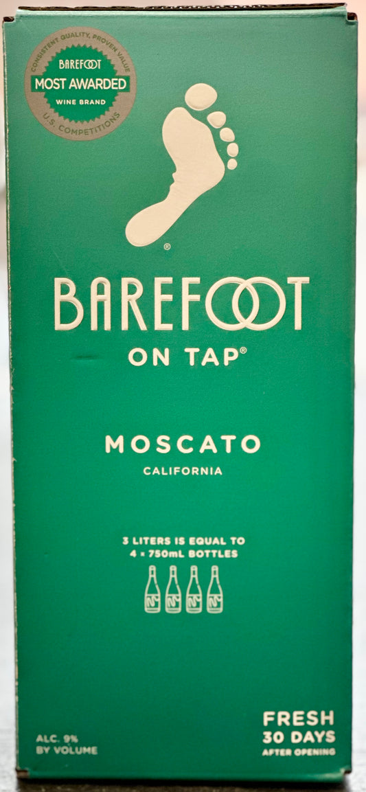 Barefoot Moscato 3L Box